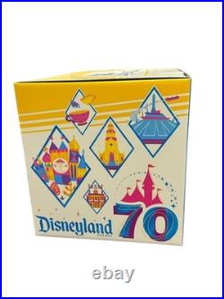 DISNEYLAND 70th Anniversary MICKEY & FRIENDS Light-Up Musical SNOW GLOBE New