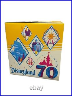 DISNEYLAND 70th Anniversary MICKEY & FRIENDS Light-Up Musical SNOW GLOBE New