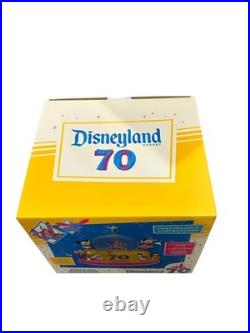 DISNEYLAND 70th Anniversary MICKEY & FRIENDS Light-Up Musical SNOW GLOBE New