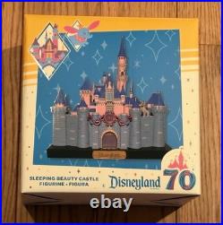 DISNEYLAND 70th Anniversary SLEEPING BEAUTY CASTLE FIGURE Brand New