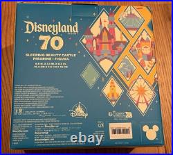 DISNEYLAND 70th Anniversary SLEEPING BEAUTY CASTLE FIGURE Brand New