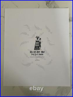 DISNEYLAND HAUNTED MANSION 40TH ANNIVERSARY 10x12 ART MAT HAND SIGNED BY SHAG