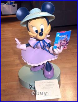 DISNEY 2005 MINNIE MOUSE IN THE PARK DISNEYLAND BIG FIG 50TH Anniversary RARE