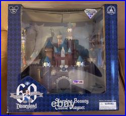 DISNEY Disneyland 60th Diamond Anniversary Sleeping Beauty Castle Playset