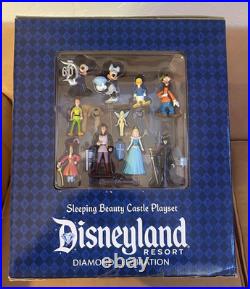 DISNEY Disneyland 60th Diamond Anniversary Sleeping Beauty Castle Playset
