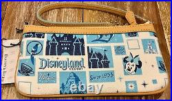 DISNEY Dooney & Bourke DISNEYLAND I60th Anniversary Wristlet NWT