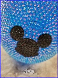 DISNEY POPCORN BUCKET Blue Mickey Mouse Balloon Disneyland 60th Anniversary