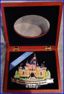 DISNEY jumbo Sleeping Beauty Castle 50th Anniversary DLR LE Pin Disneyland