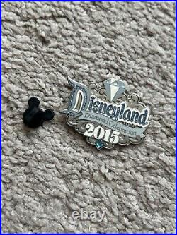 DLR 2015 Disneyland 60 60th Diamond Celebration Cast Media Interview Disney Pin