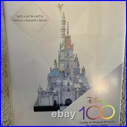 Disney 100 Anniversary HONG KONG Disneyland Cinderella Castle Tinkerbell Figure Disney 100 Anniversary HONG KONG Disneyland Cinderella Castle Tinkerbell Figure