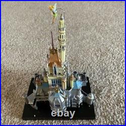 Disney 100 Anniversary HONG KONG Disneyland Cinderella Castle Tinkerbell Figure Disney 100 Anniversary HONG KONG Disneyland Cinderella Castle Tinkerbell Figure