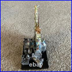 Disney 100 Anniversary HONG KONG Disneyland Cinderella Castle Tinkerbell Figure Disney 100 Anniversary HONG KONG Disneyland Cinderella Castle Tinkerbell Figure