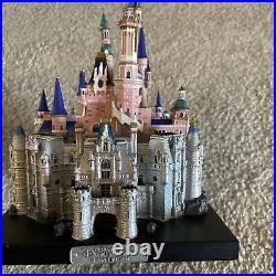 Disney 100 Anniversary SHANGHAI Disneyland Cinderella Castle Tinkerbell Figure