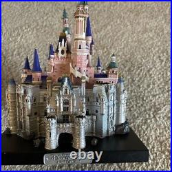 Disney 100 Anniversary SHANGHAI Disneyland Cinderella Castle Tinkerbell Figure Disney 100 Anniversary SHANGHAI Disneyland Cinderella Castle Tinkerbell Figure