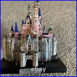 Disney 100 Anniversary SHANGHAI Disneyland Cinderella Castle Tinkerbell Figure