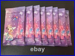 Disney 20th Anniversary Minnie Mouse Collectible Card Hong Kong Disneyland 8 Pks