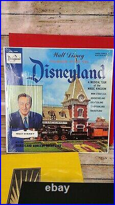 Disney 50th Anniversary Musical History of Disneyland 6 CD, Book & Vinyl Set