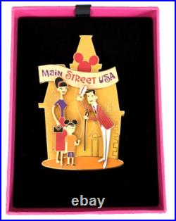 Disney 50th Anniversary SHAG Pin Set Tomorrowland Fantasyland Adventureland 2005