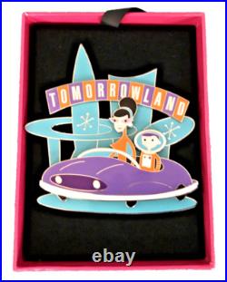 Disney 50th Anniversary SHAG Pin Set Tomorrowland Fantasyland Adventureland 2005