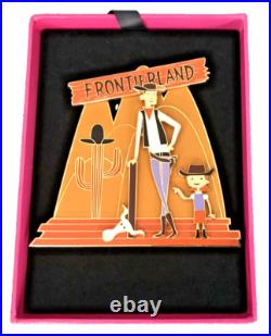 Disney 50th Anniversary SHAG Pin Set Tomorrowland Fantasyland Adventureland 2005