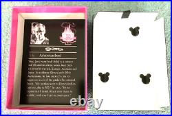 Disney 50th Anniversary SHAG Pin Set Tomorrowland Fantasyland Adventureland 2005