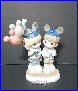 Disney 60th Anniversary Precious Moments Disneyland Balloons Minnie Mouse