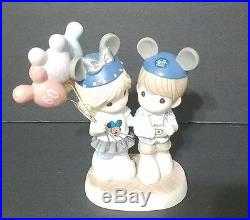 Disney 60th Anniversary Precious Moments Disneyland Balloons Minnie Mouse