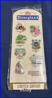 Disney 65 Anniversary Attractions Pin Disneyland Resort LE 300 RARE Set