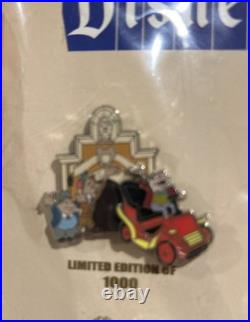 Disney 65 Anniversary Attractions Pin Disneyland Resort LE 300 RARE Set