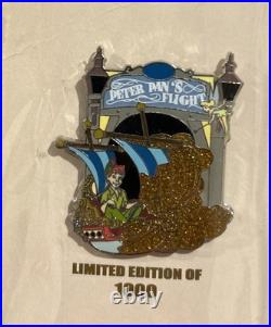 Disney 65 Anniversary Attractions Pin Disneyland Resort LE 300 RARE Set