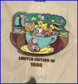 Disney 65 Anniversary Attractions Pin Disneyland Resort LE 300 RARE Set Disney 65 Anniversary Attractions Pin Disneyland Resort LE 300 RARE Set