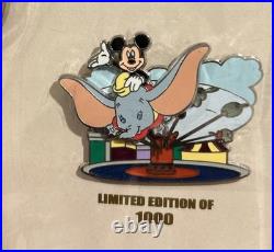 Disney 65 Anniversary Attractions Pin Disneyland Resort LE 300 RARE Set