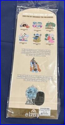 Disney 65 Anniversary Attractions Pin Disneyland Resort LE 300 RARE Set