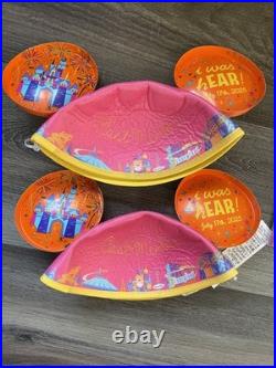 Disney 70th Anniversary Disneyland Cast Member Exclusive Hat & Pins 2025