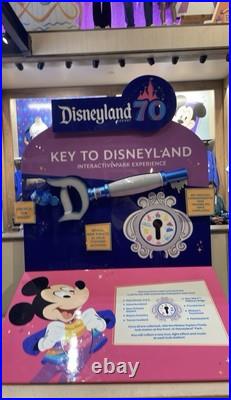 Disney 70th Anniversary Interactive Key to Disneyland w Surprise Mystery Pin Disney 70th Anniversary Interactive Key to Disneyland w Surprise Mystery Pin