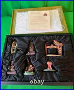 Disney ADVENTURELAND Pewter Miniatures Set 6 LE 1500 DISNEYLAND 50TH ANNIVERSARY Disney ADVENTURELAND Pewter Miniatures Set 6 LE 1500 DISNEYLAND 50TH ANNIVERSARY