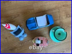 Disney Autopia 5 pc. Desk Set Disneyland 50th Anniversary Wear Minor Damage