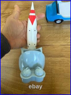 Disney Autopia 5 pc. Desk Set Disneyland 50th Anniversary Wear Minor Damage