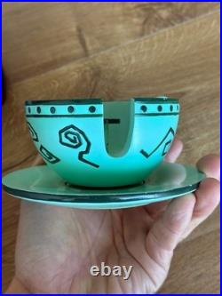 Disney Autopia 5 pc. Desk Set Disneyland 50th Anniversary Wear Minor Damage