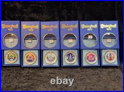 Disney CLUB 33 65th Anniversary Charger Plate Pin Set Limited Edition 650 NEW OP Disney CLUB 33 65th Anniversary Charger Plate Pin Set Limited Edition 650 NEW OP