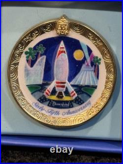 Disney CLUB 33 65th Anniversary Charger Plate Pin Set Limited Edition 650 NEW OP Disney CLUB 33 65th Anniversary Charger Plate Pin Set Limited Edition 650 NEW OP