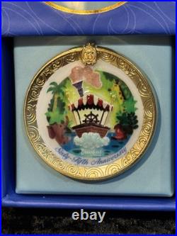 Disney CLUB 33 65th Anniversary Charger Plate Pin Set Limited Edition 650 NEW OP Disney CLUB 33 65th Anniversary Charger Plate Pin Set Limited Edition 650 NEW OP