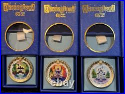Disney CLUB 33 65th Anniversary Charger Plate Pin Set Limited Edition 650 NEW OP Disney CLUB 33 65th Anniversary Charger Plate Pin Set Limited Edition 650 NEW OP