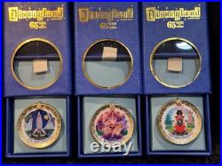 Disney CLUB 33 65th Anniversary Charger Plate Pin Set Limited Edition 650 NEW OP Disney CLUB 33 65th Anniversary Charger Plate Pin Set Limited Edition 650 NEW OP