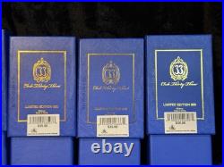 Disney CLUB 33 65th Anniversary Charger Plate Pin Set Limited Edition 650 NEW OP Disney CLUB 33 65th Anniversary Charger Plate Pin Set Limited Edition 650 NEW OP