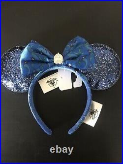 Disney CLUB 33 Minnie Mouse Ears 65th Anniversary New With Tags
