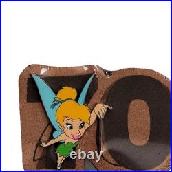 Disney Castle Cork Board & Disneyland 70th Anniversary Tinkerbelle Pin NEW