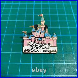 Disney Club 33 Disneyland 50th Anniversary Sleeping Beauty Castle Pin