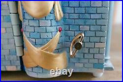 Disney Collectors RARE Disneyland 50th Anniversary Musical Castle Snow globe