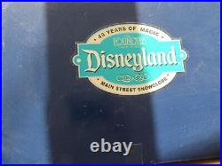 Disney Disneyland 45th anniversary Snowglobe Main Street LE in BOX RARE Disney Disneyland 45th anniversary Snowglobe Main Street LE in BOX RARE